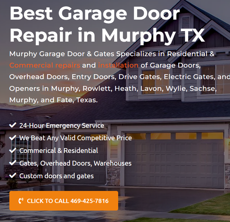 garage door repair in murphy tx